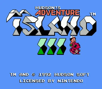 Adventure Island III (Europe) (Proto) screen shot title